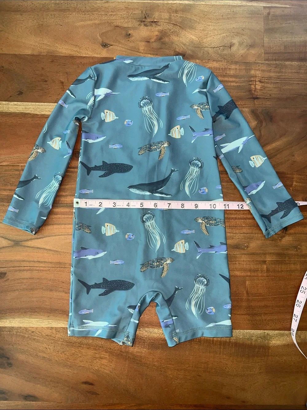 Baby Recycled Long Sleeve Rashguard Swimsuit